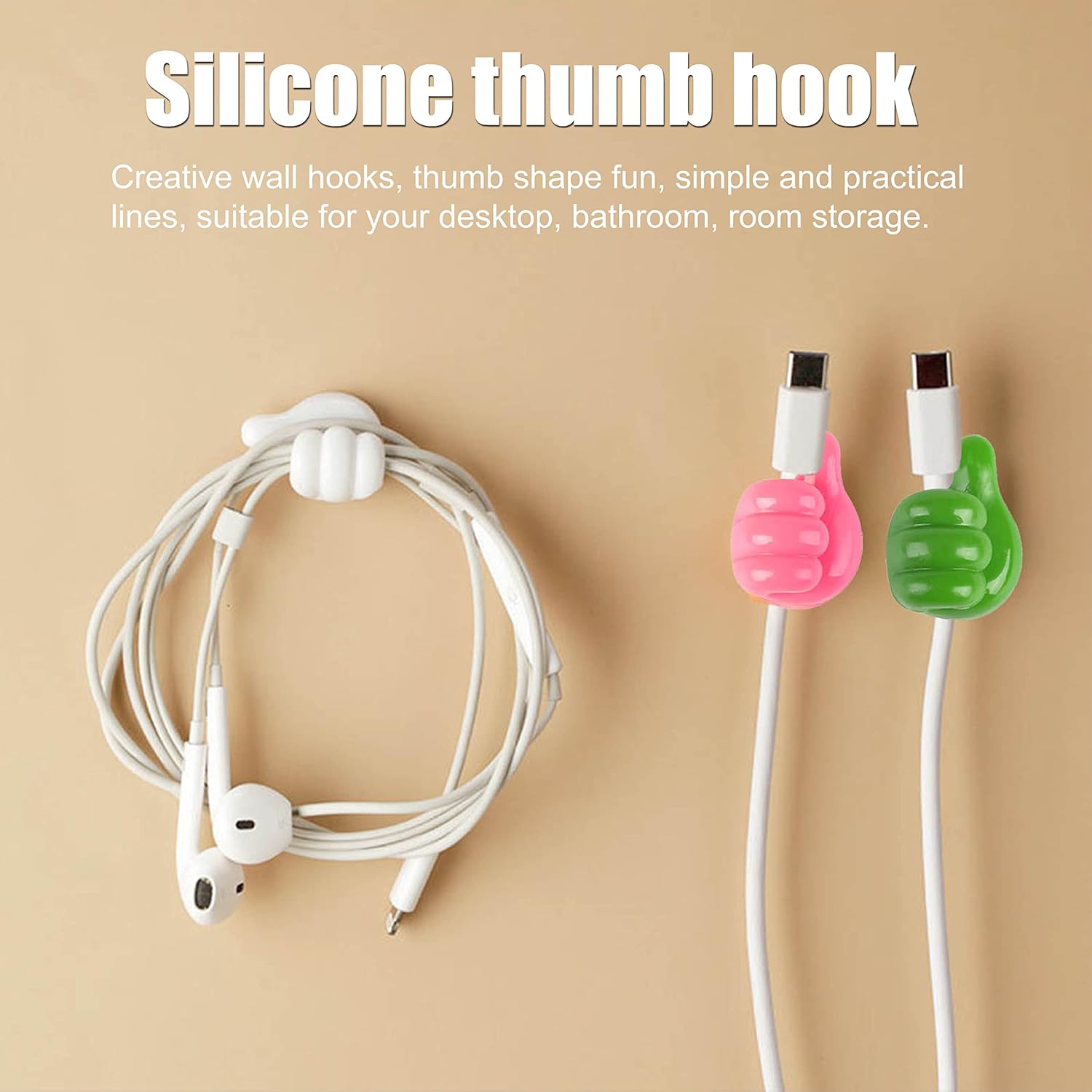 9117 Thumb Cable Clips,Cord Holder Multi-Functional Wall Hooks Cable Organizer Cable Management for Desk Home Office Car Multi Color (Pack Of 10) 9117 Thumb Cable Clips,Cord Holder Multi-Functional Wall Hooks Cable Organizer Cable Management for Desk Home Office Car Multi Color (Pack Of 10)